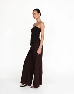 Monique Strapless Top (Chocolate)*CHARCOAL Online