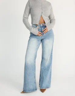 Morgan Jeans (Mid Faded)*CHARCOAL CLOTHING Outlet