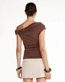 Nachi Top (Brown)*CHARCOAL CLOTHING Clearance