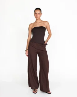 Nadia Pants (Chocolate)*CHARCOAL Sale