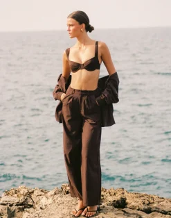 Nadia Pants (Chocolate)*CHARCOAL Sale
