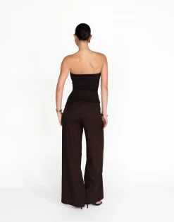 Nadia Pants (Chocolate)*CHARCOAL Sale