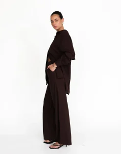 Nadia Pants (Chocolate)*CHARCOAL Sale