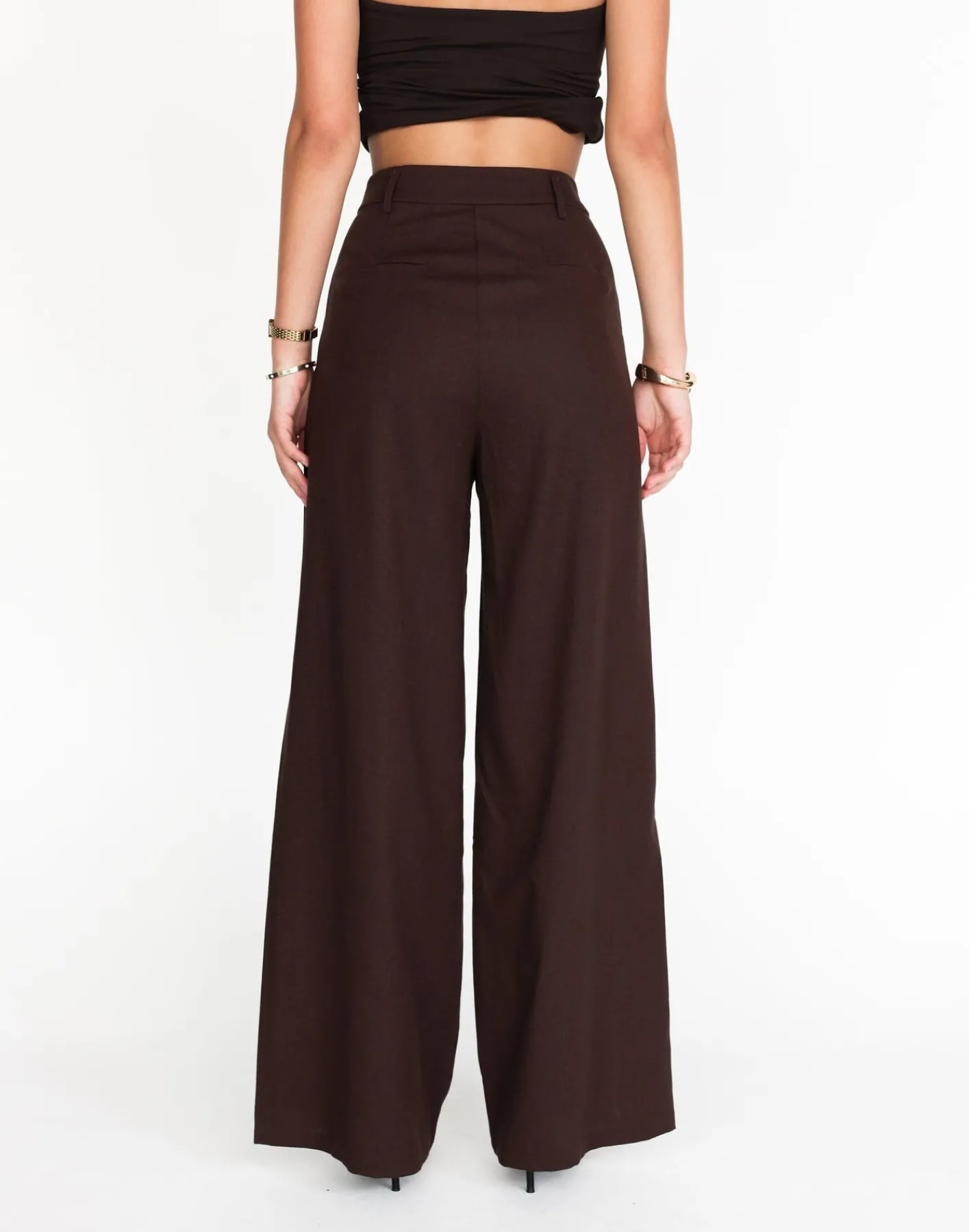 Nadia Pants (Chocolate)*CHARCOAL Outlet