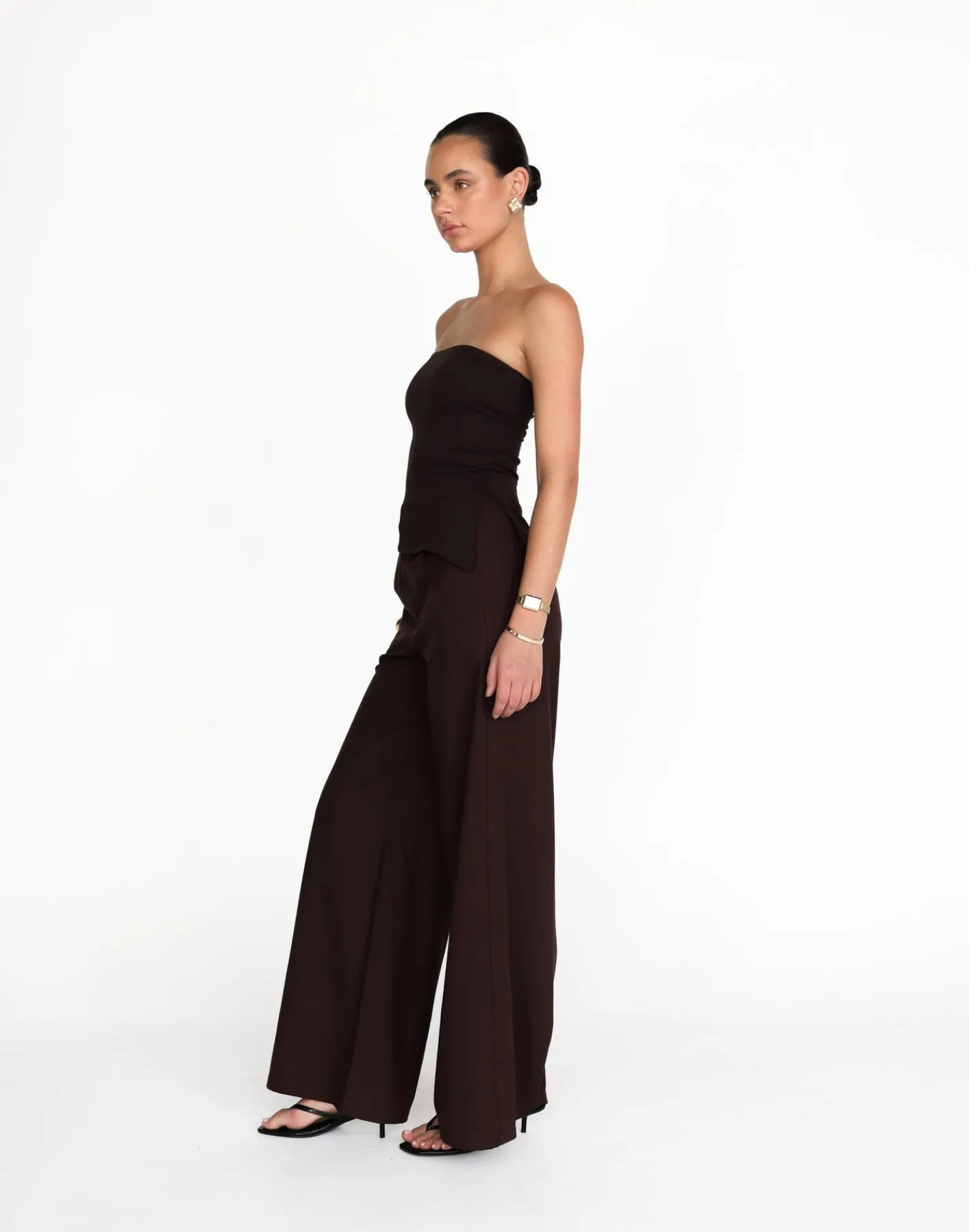 Nadia Pants (Chocolate)*CHARCOAL Outlet