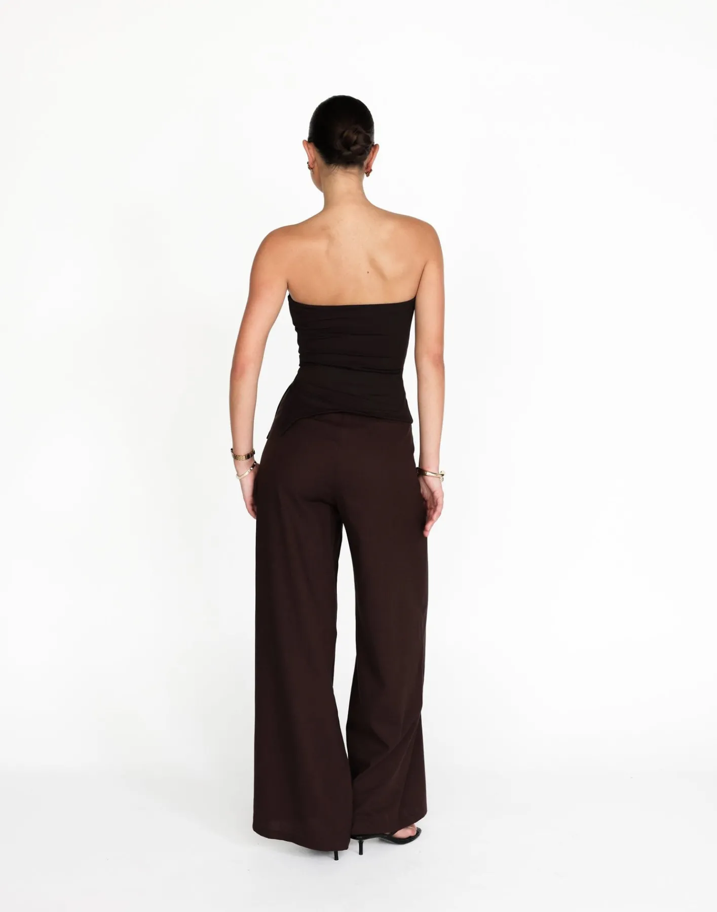 Nadia Pants (Chocolate)*CHARCOAL Outlet