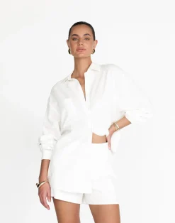 Nadia Shirt (White)*CHARCOAL Fashion