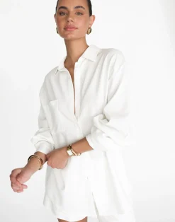 Nadia Shirt (White)*CHARCOAL Fashion