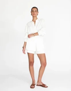 Nadia Shirt (White)*CHARCOAL Fashion