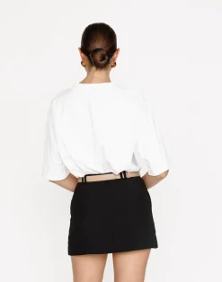 Nailah Mini Skirt (Black)*CHARCOAL Fashion