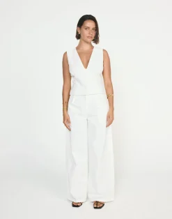 Nautical Pants (White)*CHARCOAL CLOTHING Online