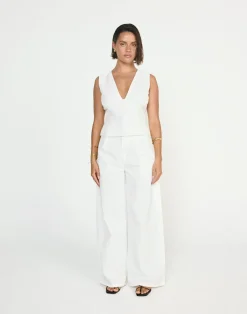 Nautical Top (White)*CHARCOAL CLOTHING Clearance