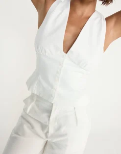 Nautical Top (White)*CHARCOAL CLOTHING Clearance