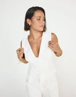 Nautical Top (White)*CHARCOAL CLOTHING Clearance