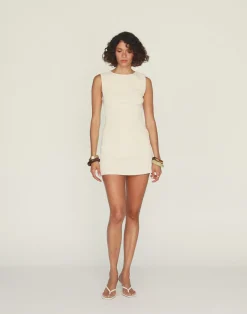 Nellie Mini Dress (Oat)*CHARCOAL Fashion