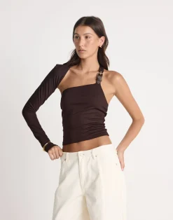 Nelson Top (Chocolate)*CHARCOAL CLOTHING Online