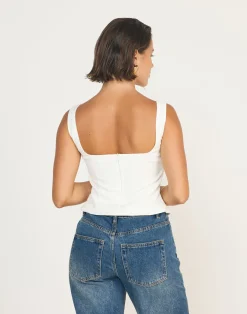 Nerissa Top (White)*CHARCOAL CLOTHING Best
