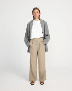 Neva Pants (Mushroom) - Petite*CHARCOAL CLOTHING New