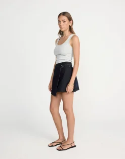 Nicholas Denim Mini Skirt (Indigo)*CHARCOAL CLOTHING New