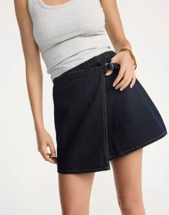 Nicholas Denim Mini Skirt (Indigo)*CHARCOAL CLOTHING New