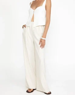 Nicole Top (White)*CHARCOAL Sale