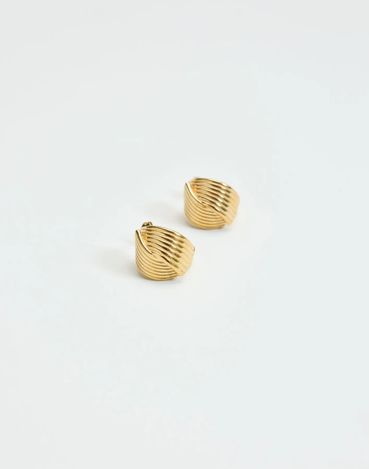 Niki Earrings (Gold)*CHARCOAL New
