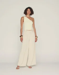 Nikolette Top (Butter)*CHARCOAL Clearance