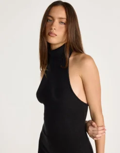 Ninette Maxi Dress (Black)*CHARCOAL CLOTHING Fashion