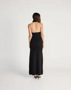 Ninette Maxi Dress (Black)*CHARCOAL CLOTHING Fashion