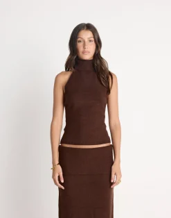 Ninette Top (Chocolate)*CHARCOAL CLOTHING Online