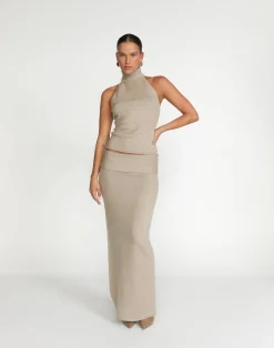 Ninette Top (Latte)*CHARCOAL Sale