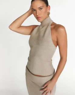 Ninette Top (Latte)*CHARCOAL Sale
