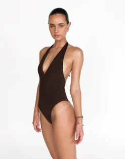 Nora One Piece (Chocolate)*CHARCOAL Clearance