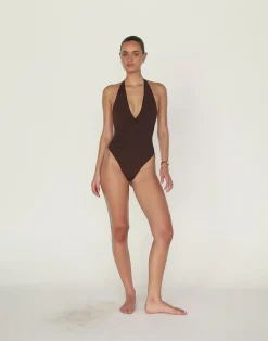 Nora One Piece (Chocolate)*CHARCOAL Clearance