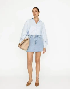 Okara Denim Skort (Light Vintage)*CHARCOAL Online