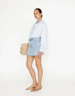 Okara Denim Skort (Light Vintage)*CHARCOAL Online