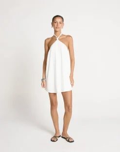 Olin Mini Dress (White)*CHARCOAL CLOTHING Online