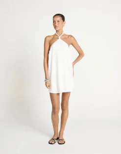 Olin Mini Dress (White)*CHARCOAL CLOTHING Online
