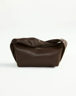 Olive Handle Bag (Chocolate) - By*Billini Clearance