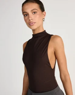 Oren Bodysuit (Chocolate)*CHARCOAL CLOTHING Hot