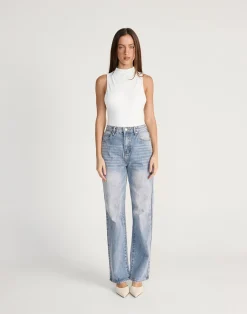 Oren Bodysuit (White)*CHARCOAL CLOTHING Clearance