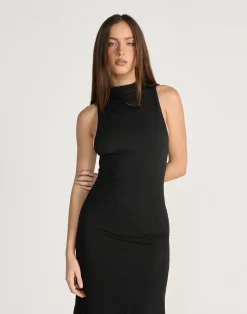 Oren Maxi Dress (Black)*CHARCOAL CLOTHING Hot