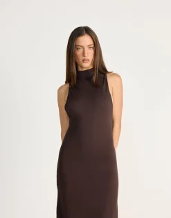 Oren Maxi Dress (Chocolate)*CHARCOAL CLOTHING Hot