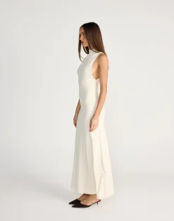 Oren Maxi Dress (Oat)*CHARCOAL CLOTHING Sale