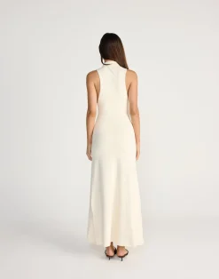 Oren Maxi Dress (Oat)*CHARCOAL CLOTHING Sale