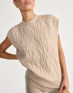 Oriana Vest (Latte)*CHARCOAL CLOTHING Discount