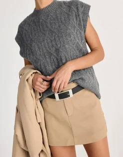 Oriana Vest (Slate)*CHARCOAL CLOTHING Outlet