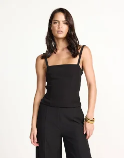 Paint The Town Top (Black)*CHARCOAL Outlet