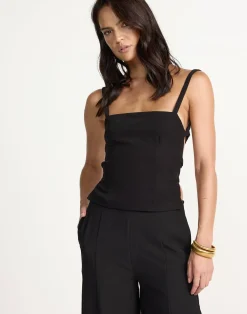 Paint The Town Top (Black)*CHARCOAL Outlet