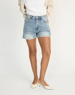 Palmer Denim Shorts (Mid Faded)*CHARCOAL CLOTHING Fashion